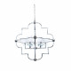 Подвесная люстра Lumina Deco Baltimore LDP 8020-6 CHR+WT