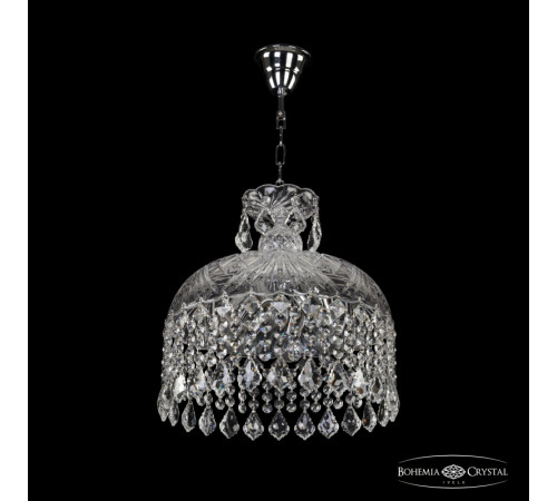Подвесная люстра Bohemia Ivele Crystal 14781/35 Ni Leafs Подвесная люстра Bohemia Ivele Crystal 14781/35 Ni Leafs