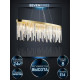 Подвесная люстра Lumien Hall Dzhillian LH0048/8PO-GD-CL