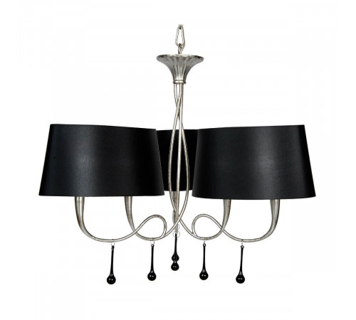 Подвесная люстра Mantra Paola Painted Silver 3530 Подвесная люстра Mantra Paola Painted Silver 3530