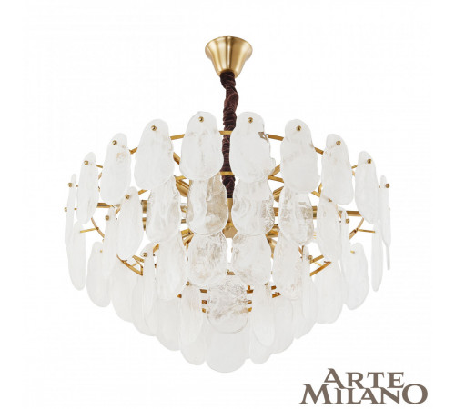Подвесная люстра Arte Milano 2853.D750.H390.E14.18 G Подвесная люстра Arte Milano 2853.D750.H390.E14.18 G