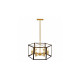 Подвесная люстра Lumina Deco Lorton LDP 1142-6 BK+MD