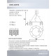 Подвесная люстра Lumien Hall Dzhokin LH0059/12P-GD-CL