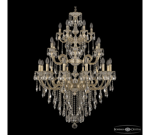 Подвесная люстра Bohemia Ivele Crystal Verona 72117/12+6+6/300/3D B GW Подвесная люстра Bohemia Ivele Crystal Verona 72117/12+6+6/300/3D B GW