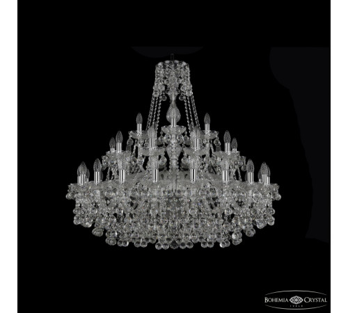Подвесная люстра Bohemia Ivele Crystal 1409/20+10+5/360 Ni Подвесная люстра Bohemia Ivele Crystal 1409/20+10+5/360 Ni