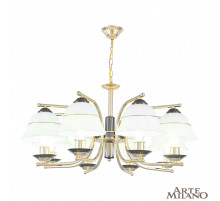 Подвесная люстра Arte Milano Florentia-1240 301240/8 Bk/Gd