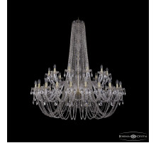 Подвесная люстра Bohemia Ivele Crystal 1402/24+12/530/h-160 G