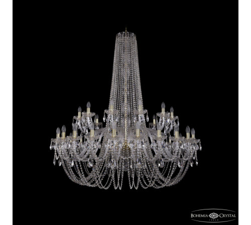 Подвесная люстра Bohemia Ivele Crystal 1402/24+12/530/h-160 G Подвесная люстра Bohemia Ivele Crystal 1402/24+12/530/h-160 G