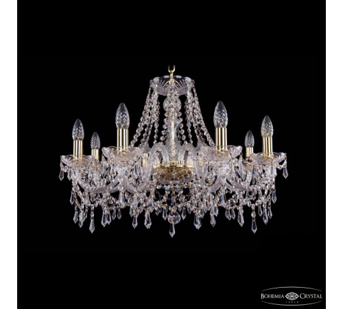 Подвесная люстра Bohemia Ivele Crystal 1403/8/240 G Подвесная люстра Bohemia Ivele Crystal 1403/8/240 G
