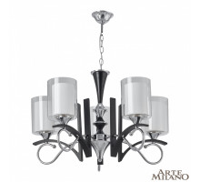 Подвесная люстра Arte Milano Florentia-9167 309167/5 Bk/Ni
