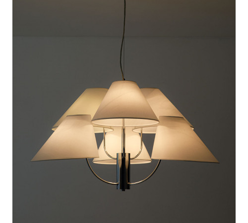 Подвесная люстра Arte Lamp Rondo A4086LM-6CC Подвесная люстра Arte Lamp Rondo A4086LM-6CC
