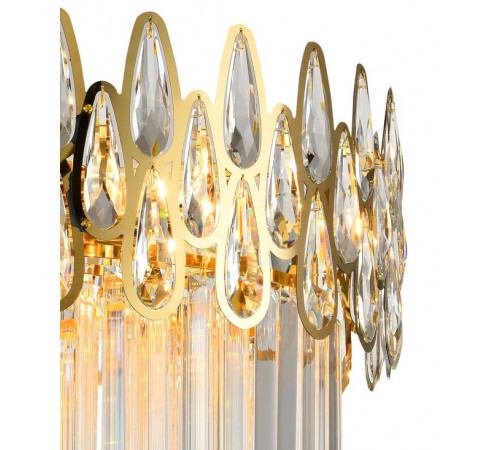 Подвесная люстра Natali Kovaltseva NAVIS 76019/8C GOLD