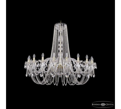 Подвесная люстра Bohemia Ivele Crystal 1402/20/460/h-115 G Подвесная люстра Bohemia Ivele Crystal 1402/20/460/h-115 G