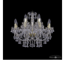 Подвесная люстра Bohemia Ivele Crystal 1409/8+4/195 G