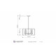 Подвесная люстра Lumina Deco Lorton LDP 1142-6 BK+MD