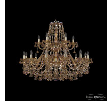 Подвесная люстра Bohemia Ivele Crystal 1409/12+6/360/2d G M777