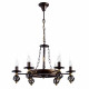 Подвесная люстра Arte Lamp Cartwheel A4550LM-6CK