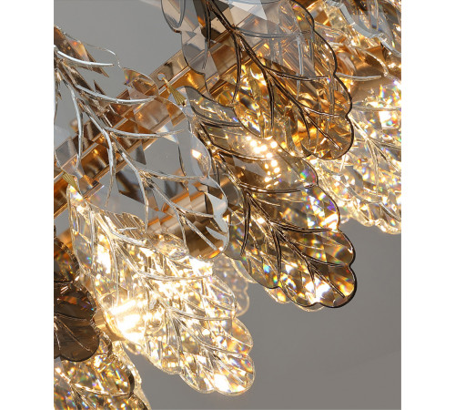 Подвесная люстра Delight Collection D8011P/R-1000 gold/smoky Подвесная люстра Delight Collection D8011P/R-1000 gold/smoky