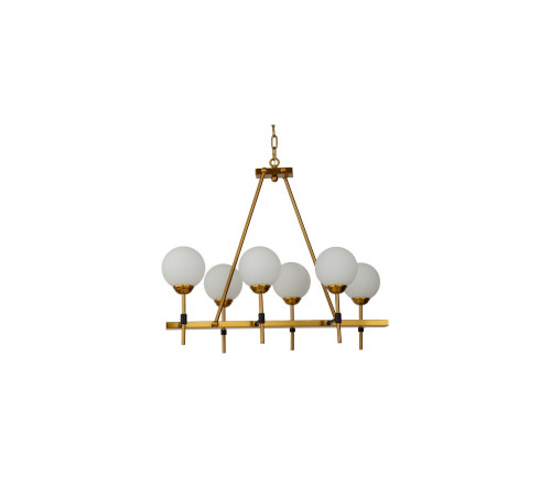 Подвесная люстра Lumina Deco Aldono LDP 7004-6 MD+BK Подвесная люстра Lumina Deco Aldono LDP 7004-6 MD+BK