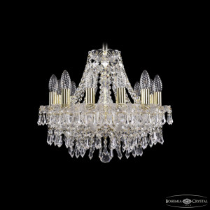 Подвесная люстра Bohemia Ivele Crystal 1403/12/141 G
