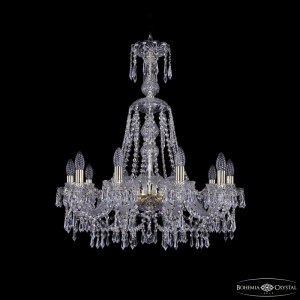 Подвесная люстра Bohemia Ivele Crystal 1403/10/240/XL-75 G