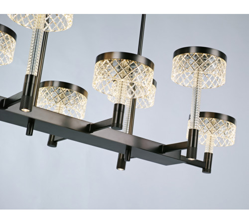 Подвесная люстра Delight Collection MD21020075 MD21020075-6B matt black Подвесная люстра Delight Collection MD21020075 MD21020075-6B matt black