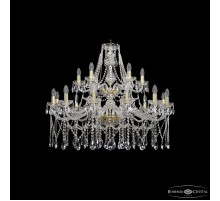 Подвесная люстра Bohemia Ivele Crystal 1413/12+6/360/2d G