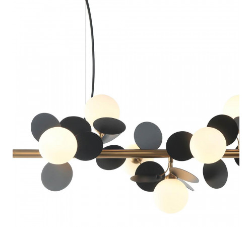 Подвесная люстра Lumien Hall Ilmari LH4136/12PO-BR-BK Подвесная люстра Lumien Hall Ilmari LH4136/12PO-BR-BK