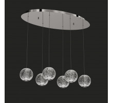 Подвесная люстра DeLight Collection Elliot Diamante MD20001012-6A chrome