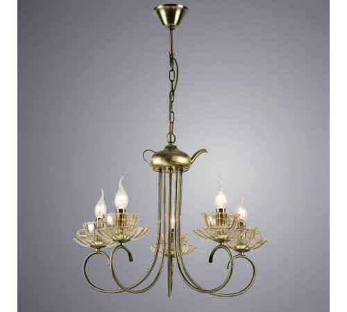 Подвесная люстра Arte Lamp A1750LM-5AB Подвесная люстра Arte Lamp A1750LM-5AB