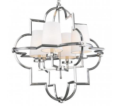 Подвесная люстра Delight Collection Mandeville KM0728P-4L nickel Подвесная люстра Delight Collection Mandeville KM0728P-4L nickel