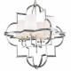 Подвесная люстра Delight Collection Mandeville KM0728P-4L nickel