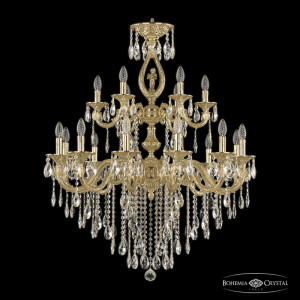 Подвесная люстра Bohemia Ivele Crystal Florence 71401/12+6/300/2D B G FA4M