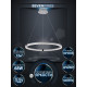 Подвесная люстра Seven Fires Derbi SF5045/1P-WT-CR