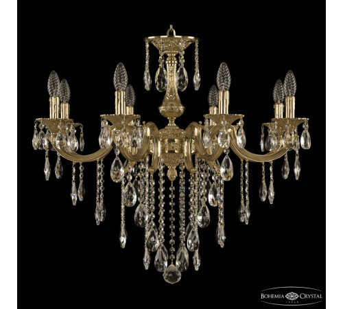 Подвесная люстра Bohemia Ivele Crystal Verona 72110/8/250 B G Подвесная люстра Bohemia Ivele Crystal Verona 72110/8/250 B G