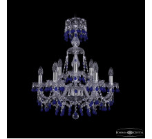 Подвесная люстра Bohemia Ivele Crystal 1410/6+3/195/XL-66 Ni V3001