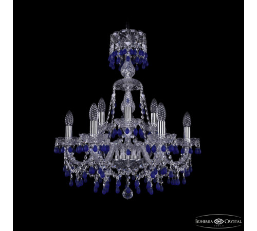 Подвесная люстра Bohemia Ivele Crystal 1410/6+3/195/XL-66 Ni V3001 Подвесная люстра Bohemia Ivele Crystal 1410/6+3/195/XL-66 Ni V3001