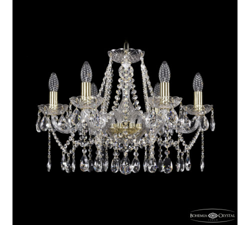 Подвесная люстра Bohemia Ivele Crystal 1413/6/200 G Подвесная люстра Bohemia Ivele Crystal 1413/6/200 G