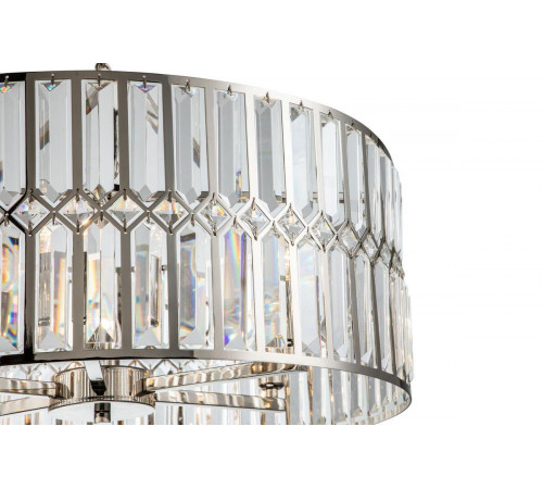 Подвесная люстра iLamp Triumph 6122-600 Nickel