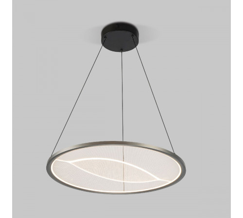 Подвесная люстра Eurosvet Occhio 40027/1 LED серый a069309 Подвесная люстра Eurosvet Occhio 40027/1 LED серый a069309