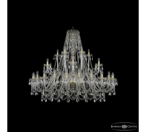 Подвесная люстра Bohemia Ivele Crystal 1411/24+6+6/530 G Подвесная люстра Bohemia Ivele Crystal 1411/24+6+6/530 G