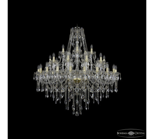 Подвесная люстра Bohemia Ivele Crystal 1415/20+10+5/400 G Подвесная люстра Bohemia Ivele Crystal 1415/20+10+5/400 G