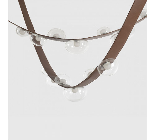 Подвесная люстра Crystal Lux BOSQUE SP7 L3000 BROWN/TRANSPARENT Подвесная люстра Crystal Lux BOSQUE SP7 L3000 BROWN/TRANSPARENT