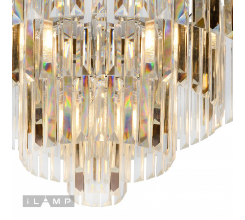 Подвесная люстра iLamp Triumph 7382/6+3+1P CR Подвесная люстра iLamp Triumph 7382/6+3+1P CR