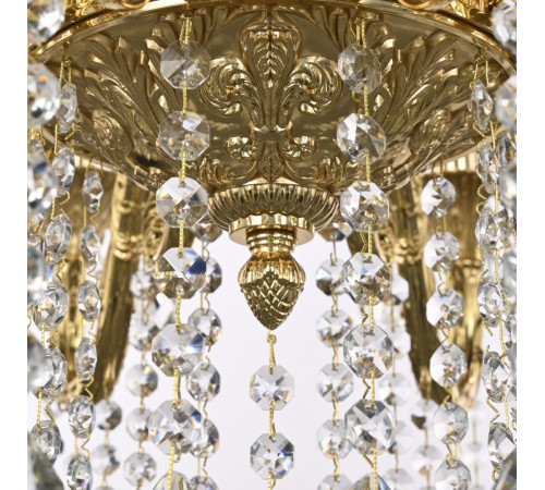 Подвесная люстра Bohemia Ivele Crystal AL79101/10/250 A G Подвесная люстра Bohemia Ivele Crystal AL79101/10/250 A G