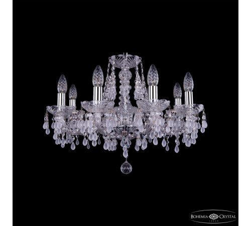 Подвесная люстра Bohemia Ivele Crystal 1410/8/195 Ni V0300