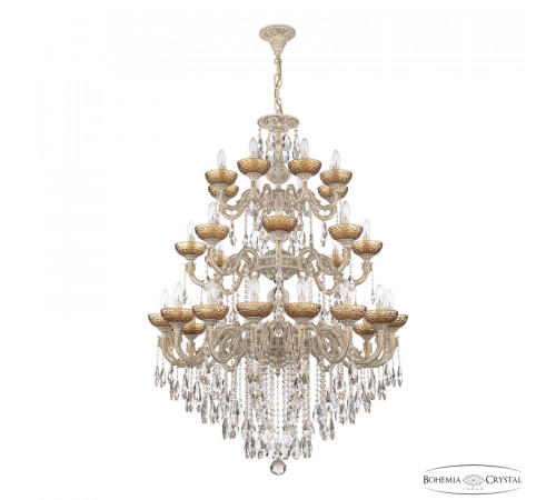 Подвесная люстра Bohemia Ivele Crystal AL79101/16+8+8/300/3d B WMG P Amber/M-1F Подвесная люстра Bohemia Ivele Crystal AL79101/16+8+8/300/3d B WMG P Amber/M-1F