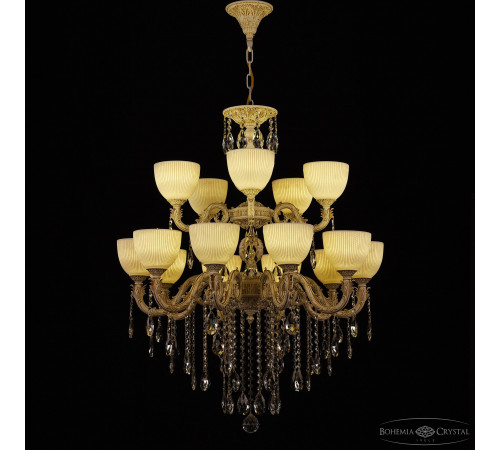 Подвесная люстра Bohemia Ivele Crystal AL79101/10+5/250/2D B WMG P1 U Line