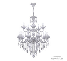Подвесная люстра Bohemia Ivele Crystal AL78101/10+5/250/2D B WMN P Clear/M-1F