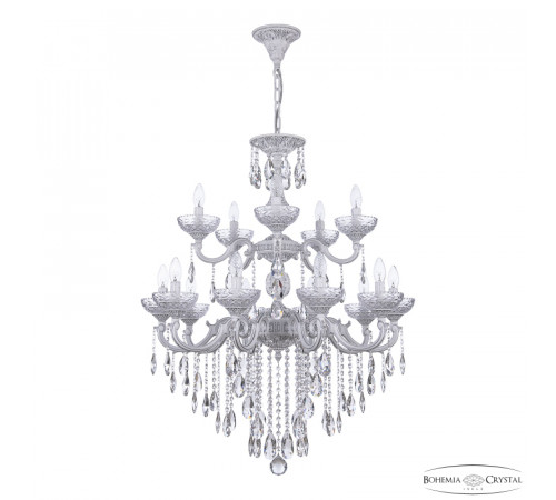 Подвесная люстра Bohemia Ivele Crystal AL78101/10+5/250/2D B WMN P Clear/M-1F Подвесная люстра Bohemia Ivele Crystal AL78101/10+5/250/2D B WMN P Clear/M-1F